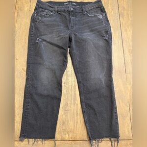 Old Navy Women's Black Relaxed Jeans